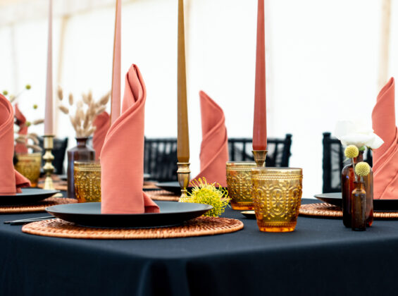 Autumn Orange Napkins