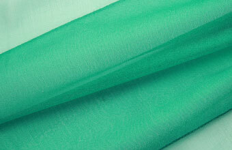 Forest Green Organza