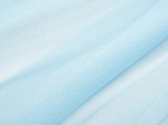 Glacier Blue Organza