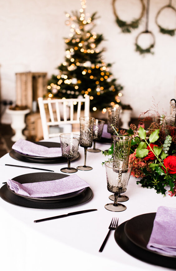 Arctic White and Viola Italian